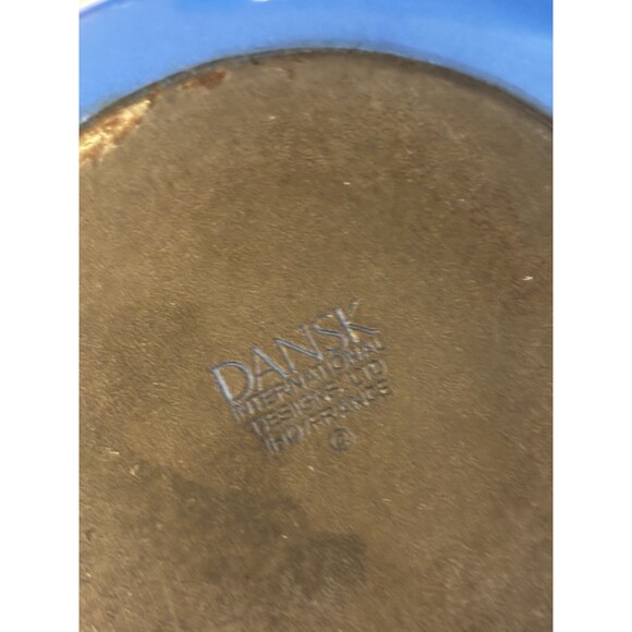 VTG Dansk Design IHQ France Cobalt Blue Enamel Sauce/ Melting Pot Two piece set - Picture 6 of 10